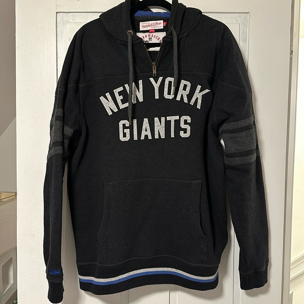 Mitchell and Ness New York Giants Hoodie